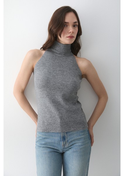 Gri Boğazlı Atlet - 251004 fiyatları