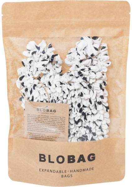 Büyük Boy Genişleyen Puantiyeli Beyaz Alışveriş Çantası fırsatları