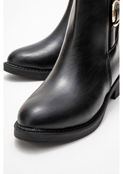 Lastikli Halka Tokalı Siyah Cilt modelleri