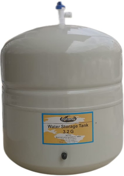 12 Litre-3.2 Galon Su Arıtma Basınç Tankı