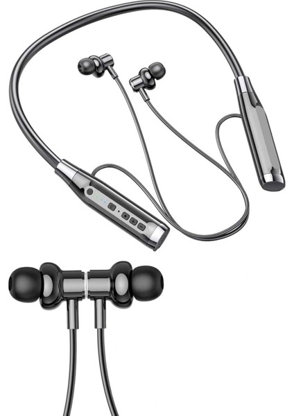 120 Saat Bluetooth Kulaklık Kablolu Boyun Askılı Sd Kart Girişli Anc Özellikli fırsatları