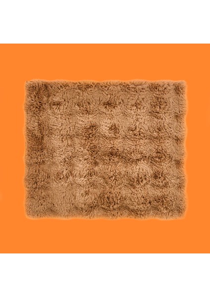 Soft Bubble 2'li Banyo Paspası - Kahverengi - 60X100 cm + 50X60 cm modelleri