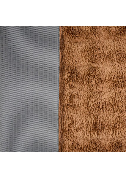 Soft Bubble 2'li Banyo Paspası - Kahverengi - 60X100 cm + 50X60 cm fırsatları