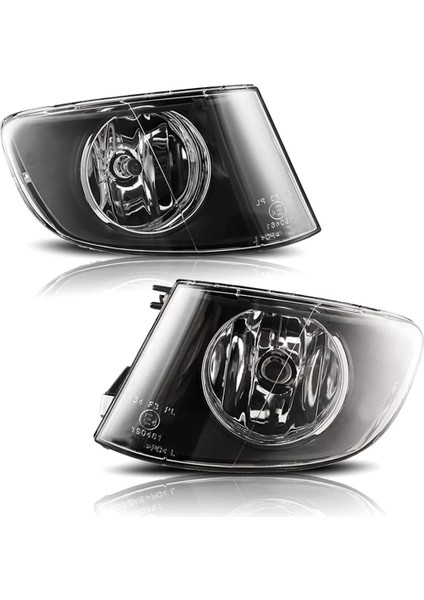 1 Çift Araba Ön Sol Yan Sis Fıçıları Sürüş Lambaları Bmw Için Ampul W/ampul E92 E93 2006-2013 63176937465 63176937466 (Yurt Dışından)