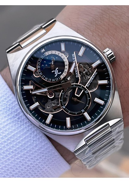 Otomatik ve Manuel Kurmalı Mehtap ve Güneş Kadranlı 3 Atm Erkek Kol Saat FDK.14269.K3 fiyatları