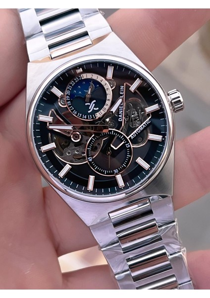 Otomatik ve Manuel Kurmalı Mehtap ve Güneş Kadranlı 3 Atm Erkek Kol Saat FDK.14269.K3 fırsatları