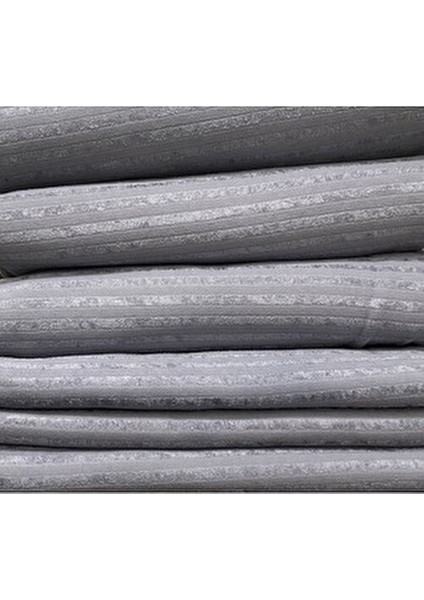 Bambu Çizgili Kadife Kaymaz Koltuk Çekyat Örtüsü Şık Gri Renkli Süngerli Tasarım modelleri