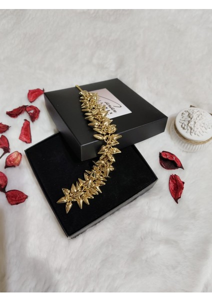 Pirinç Uzun Kalp Tasarım Bileklik fırsatları