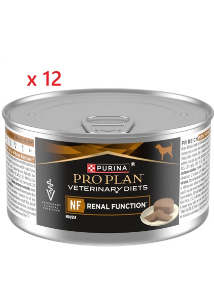 Purina Veterinary Diets Pro Plan Renal Function Nf Köpek Konserve Yaş Mama 195 gr * 12'li Koli