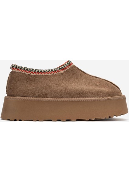 Yüksek Tabanlı Kısa Mini Bot KOYU VİZON