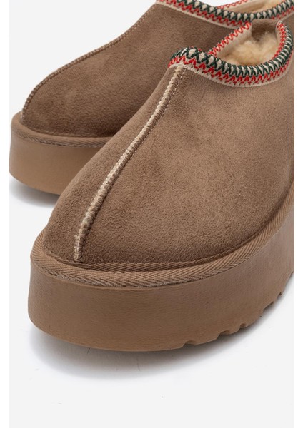 Yüksek Tabanlı Kısa Mini Bot KOYU VİZON