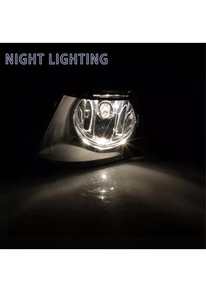 1 Çift Araba Ön Sol Yan Sis Fıçıları Sürüş Lambaları Bmw Için Ampul W/ampul E92 E93 2006-2013 63176937465 63176937466 (Yurt Dışından) modelleri