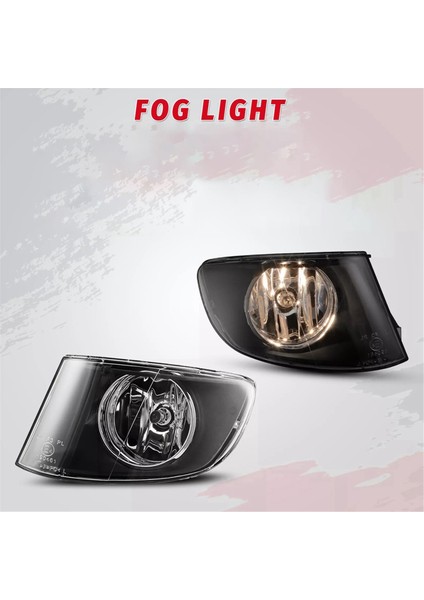1 Çift Araba Ön Sol Yan Sis Fıçıları Sürüş Lambaları Bmw Için Ampul W/ampul E92 E93 2006-2013 63176937465 63176937466 (Yurt Dışından) fırsatları