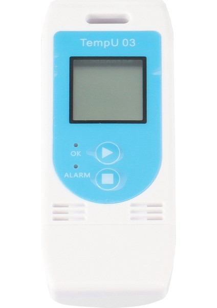 Tempu 03 USB Sıcaklık ve Nem Veri Logger Yeniden Kullanılabilir Rh Temp Veri Kaydedici Nemlendirici 32.000 Kapasiteli Kayıt Ölçer (Yurt Dışından)