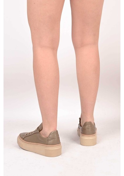 Bağcıklı Poli Taban Hakiki Deri Casual 334-5022-09 Kadın Ayakkabı modelleri