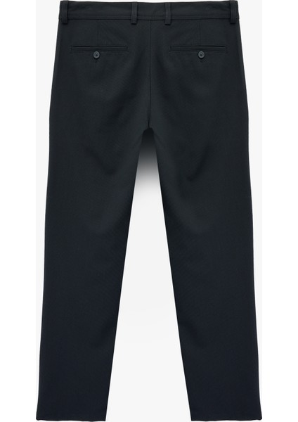 Viskon Karışımlı Cepli Düğmeli Slim Fit Kumaş Pantolon fiyatları