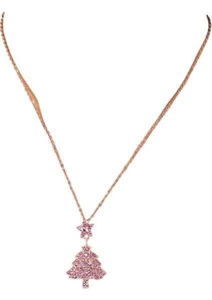 Noel Kar Tanesi Noel Ağacı Kolye Ucu Sevimli Çift Kolyesi (Yurt Dışından) fiyatları