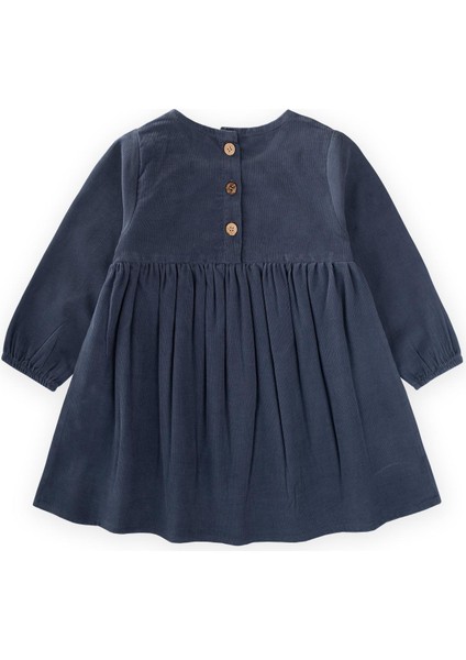 Kadife Elbise 1-8 Yaş Lacivert fiyatları