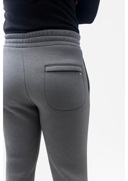 Erkek Gri Melanj 3 Iplik Şardonlu Eşofman ALTI-P2019 modelleri