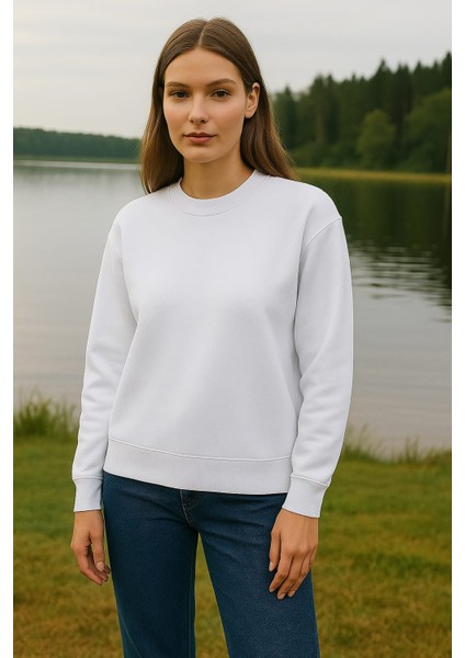 Bayan Sweatshirt 3iplik Şardonlu fiyatları