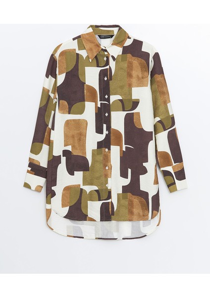 Yeni Sezon Desenli Kadın Gömlek Tunik indirimleri
