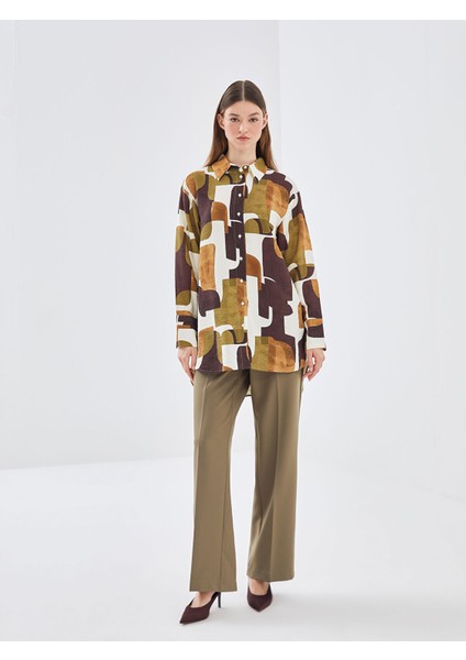 Yeni Sezon Desenli Kadın Gömlek Tunik fiyatları