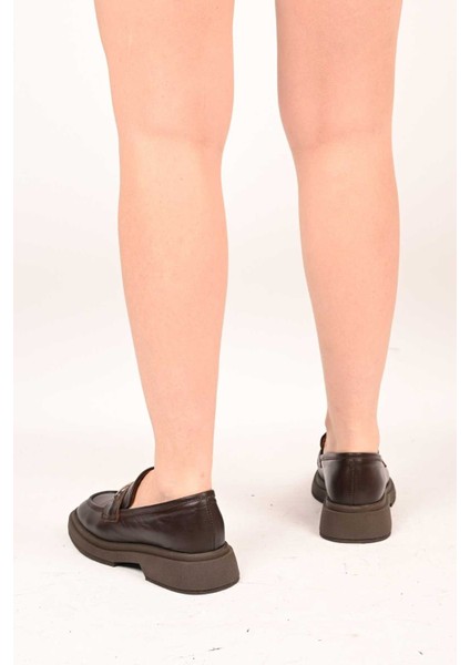 Bağcıksız Tokalı Termo Taban Hakiki Deri Casual 334-1845-28 Kadın Ayakkabı modelleri