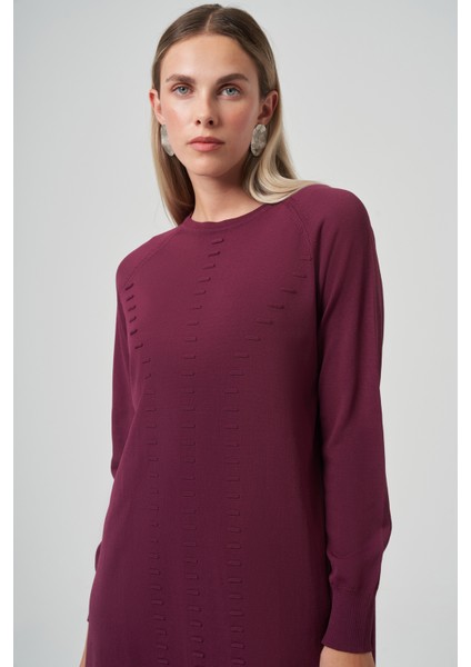 Basic Triko Tunik 907 Bordo fiyatları