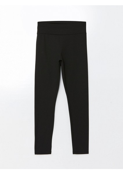 Xsıde Siyah Beli Lastikli Ekstra Dar Fit Kadın Spor Tayt indirimleri