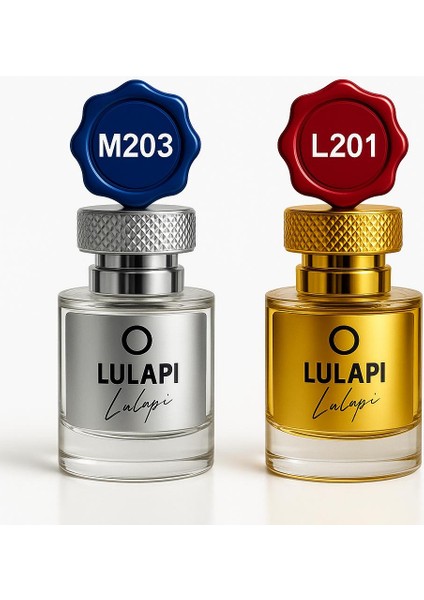 M203 & L 201- EDP KADIN& Erkek Parfüm Seti Yüksek Kalıcılık Premium Hediye Paket fiyatları