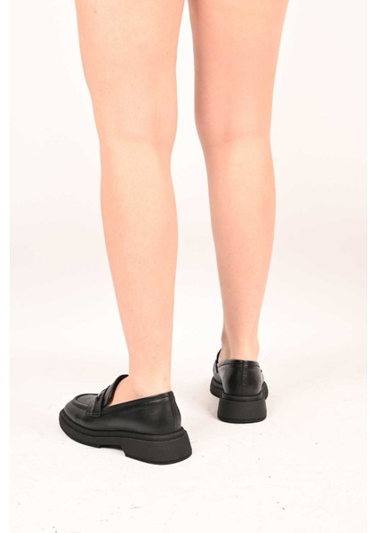 Bağcıksız Tokalı Termo Taban Hakiki Deri Casual 334-1845-28 Kadın Ayakkabı modelleri