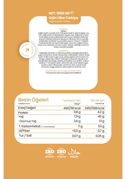 Parçacıklı Bisküvi Kreması Smooth Özel Üretim 1kg Kahvaltılık Krema Bisküvi Kreması 1000GR fırsatları