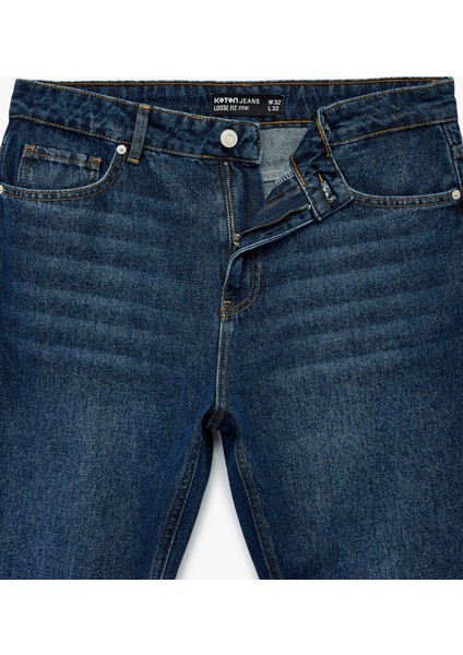 Bol Kalıp Loose Fit Jean Pantolon - Steve Jean fırsatları