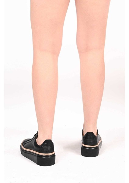 Bağcıklı Poli Taban Hakiki Deri Casual 334-5022-09 Kadın Ayakkabı modelleri