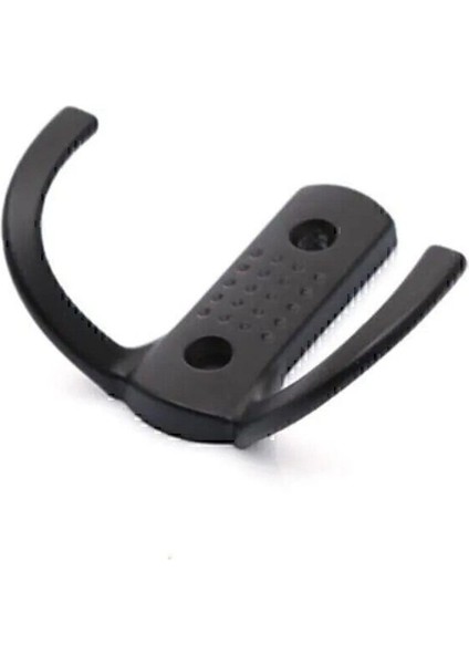 Noktalı Metal Askı Askılık Dolap Mobilya Askısı Siyah (Vidalar Dahil) 10-Adet fiyatları