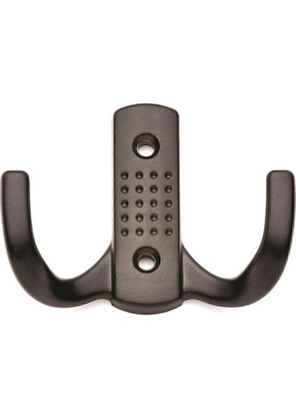 Noktalı Metal Askı Askılık Dolap Mobilya Askısı Siyah (Vidalar Dahil) 10-Adet modelleri