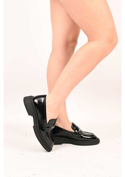 Bağcıksız Tokalı Termo Taban Hakiki Deri Casual 334-1845-28 Kadın Ayakkabı modelleri