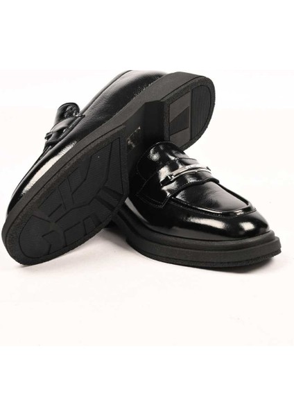 Bağcıksız Tokalı Termo Taban Hakiki Deri Casual 334-1845-28 Kadın Ayakkabı