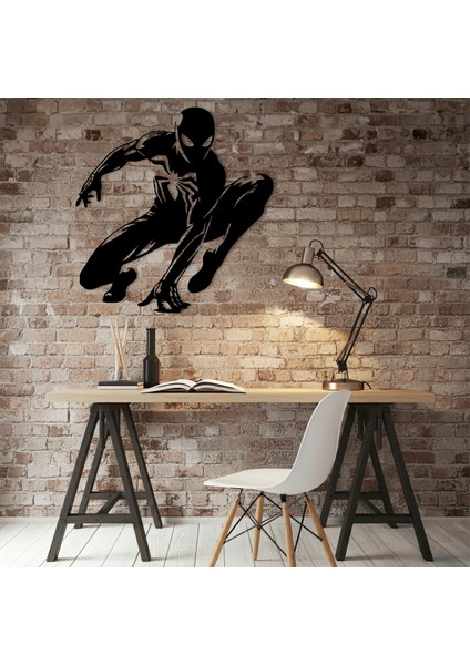 Spiderman Temalı Ahşap Duvar Tablosu modelleri