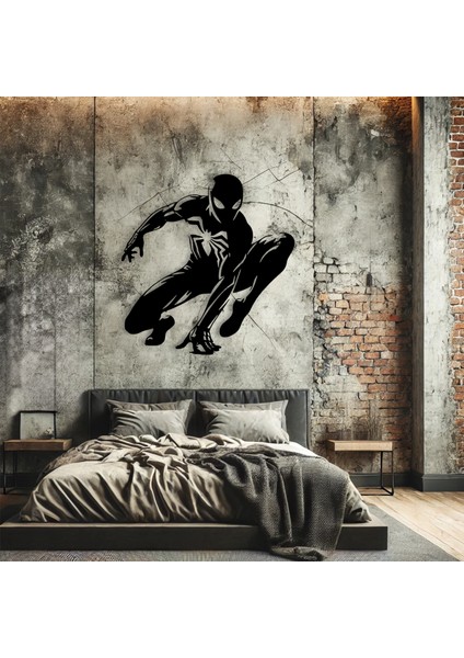 Spiderman Temalı Ahşap Duvar Tablosu fırsatları