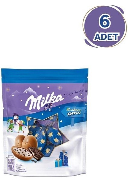 Xmas Bonbon Oreo Yılbaşı Çikolatası 86G