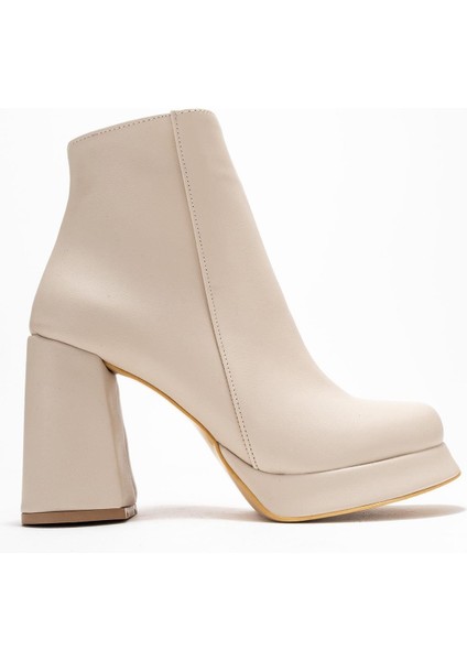 Kadın Platform Taban Bot Bej Cilt fiyatları
