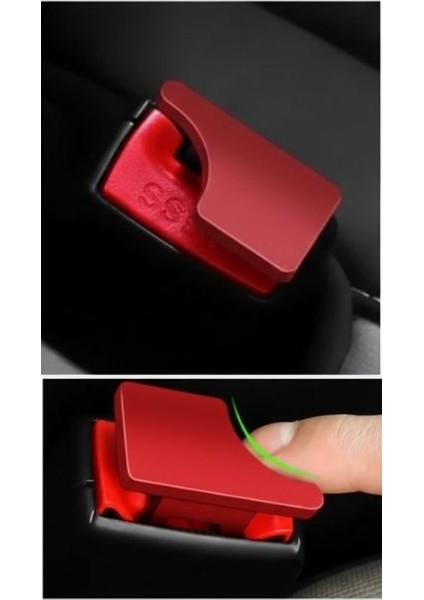 Tüm Araçlara Uygun Kemer Tokası Aparatı- 5 Adet Abs/pc