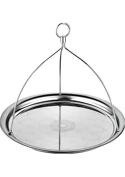 Paslanmaz Çelik Çaycı Askısı & Tepsisi 38CM