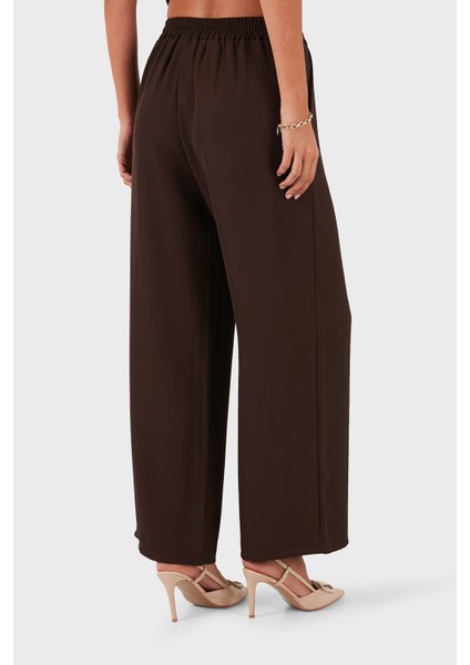 Via Dante Regular Fit Normal Bel Geniş Paça Pantolon Bayan Pantolon 268755092 modelleri