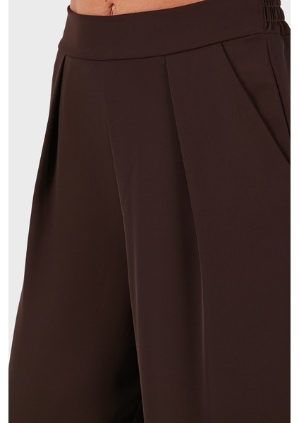 Via Dante Regular Fit Normal Bel Geniş Paça Pantolon Bayan Pantolon 268755092