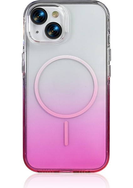 Apple iPhone 13 Uyumlu M-Safe Şarj Özellikli Septik Silikon Kapak Mor fiyatları