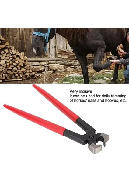 12 Inç Ayakkabı Clippers Onarım Aracı At Toynak Döşeme Yüksek Sertlik Çelik Çelik Nipper Kesici Ayakkabı Kesme Aracı (Yurt Dışından) fırsatları