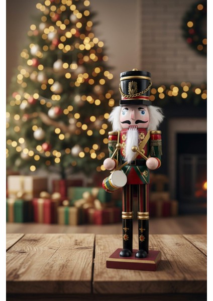 Klasik Bordo Kurşun Asker – 32 cm