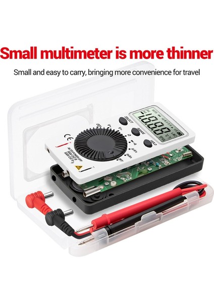 Aneng AN101 Mini Dijital Multimetre Multimetro Test Cihazı Dc/ac Voltaj Akım Lcr Metre Cep Profesyonel Test Cihazları (Yurt Dışından) indirimleri
